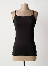 Top țesătură jersey bretele subțiri negru B.YOUNG femme
