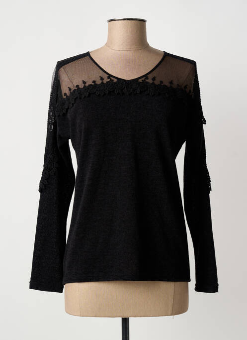 Top negru JULIE GUERLANDE femeie