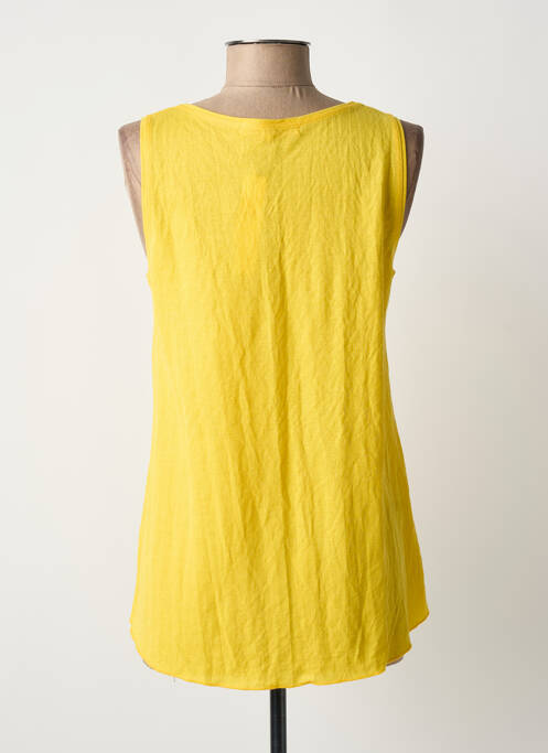 Top galben SEE THE MOON femeie