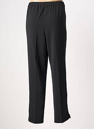 Pantalon slim talie elastică mărime normală negru CHRISTINE LAURE femeie