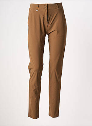 Pantalon slim buzunare maro HBT femeie