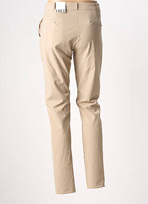 Pantalon slim buzunare bej HBT femeie