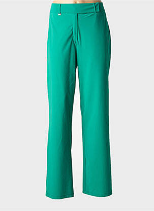 Pantalon slim verde HBT femeie