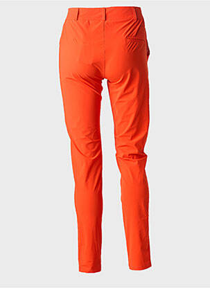 Pantalon slim buzunare portocaliu HBT femeie