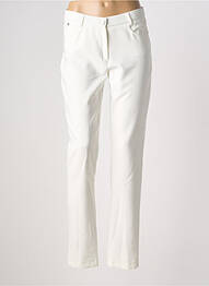 Pantalon slim buzunare alb GREGORY PAT femme