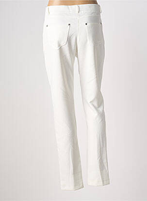 Pantalon slim buzunare alb GREGORY PAT femeie