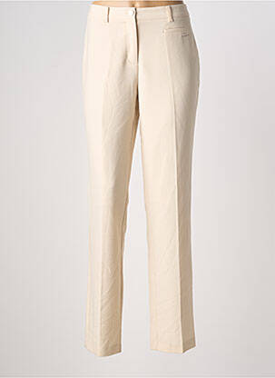 Pantalon drept bej DIANE LAURY femeie