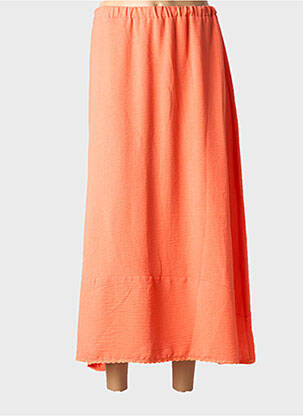 Fustă lungă portocaliu FRANCK ANNA femeie