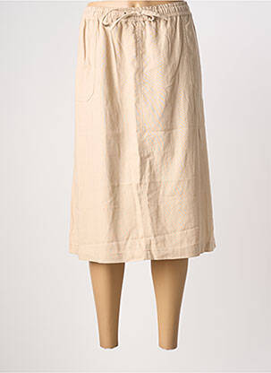 Fustă midi bej JENSEN femeie