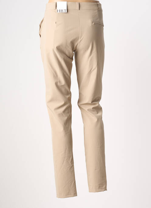 Pantalon slim bej HBT femeie
