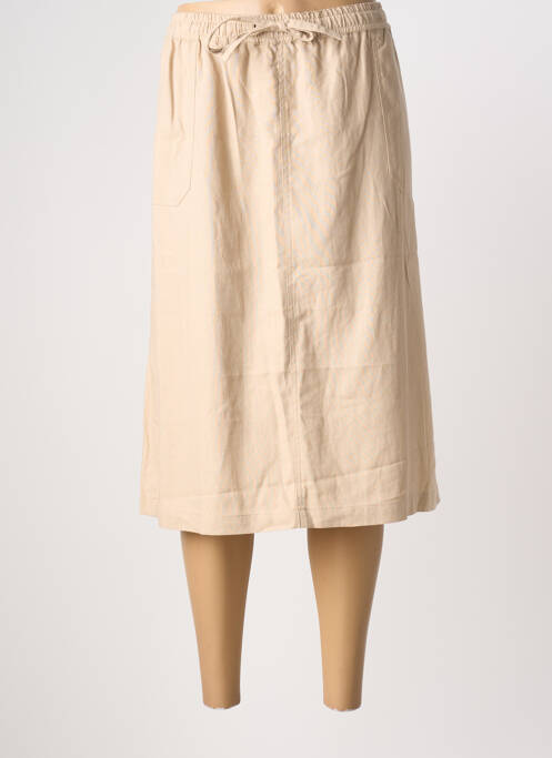 Fustă midi bej JENSEN femeie