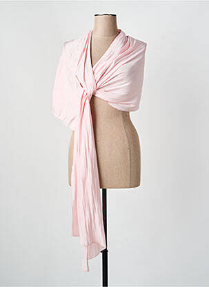 Bolero efect material satinat roz GREGORY PAT femme