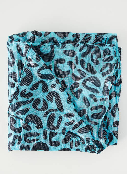 Eșarfă cusături întărite albastru COWO femme