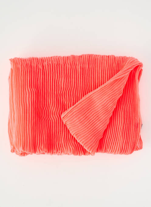 Eșarfă cusături întărite roz CECIL femme