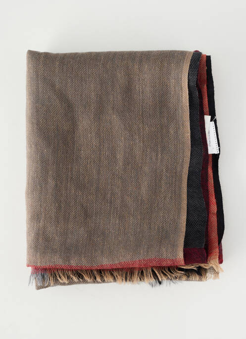 Eșarfă țesătură poplin roșu COWO femme