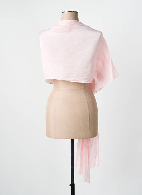 Bolero efect material satinat roz GREGORY PAT femme