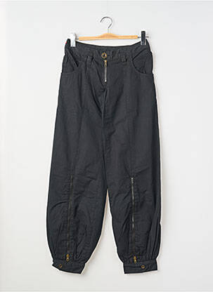 Pantalon drept țesătură poplin talie joasă negru LEVI'S femeie