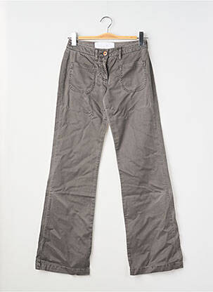 Pantalon evazat elasticitate talie joasă gri SESSUN femeie