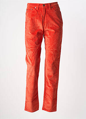 Pantalon slim portocaliu DODGE femeie