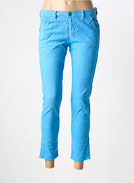 Pantalon 7/8 elasticitate talie joasă albastru FIRE FACE femeie