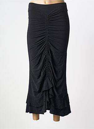 Fustă lungă negru CHRISTELLE femeie