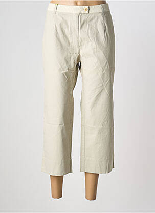 Pantalon trei sferturi bej BENSIMON femeie