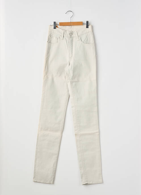 Blugi cu croială slim bej CEDIXSEPT femeie