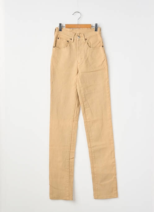 Blugi cu croială slim bej CEDIXSEPT femeie