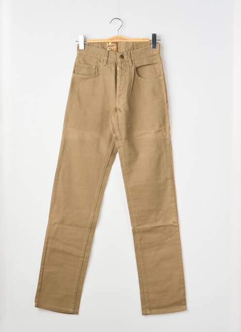 Blugi cu croială dreaptă maro CEDIXSEPT femeie