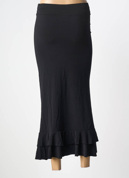 Fustă lungă negru CHRISTELLE femeie
