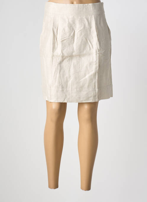 Fustă scurtă bej SINEQUANONE femeie