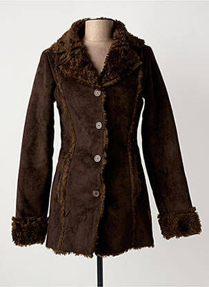 Palton scurt maro BLEND SHE femeie