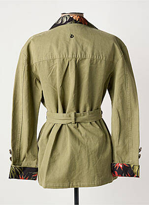 Jachete casual guler tip costum verde DIXIE femeie