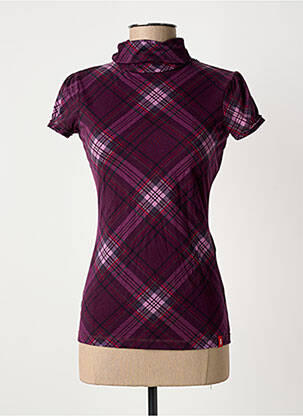 Tricou violet EDC BY ESPRIT femeie
