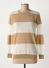 Top guler rotund mâneci lungi auriu MOLLY BRACKEN femeie