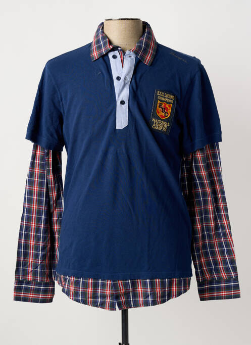 Polo albastru ENERGIE bărbat