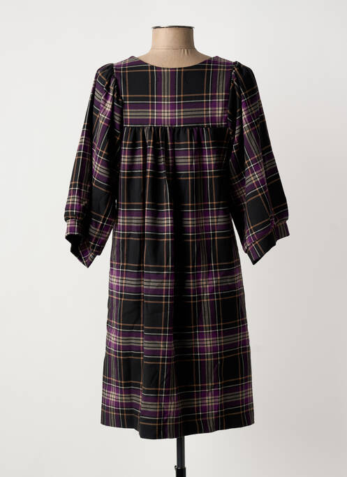 Rochie scurtă violet BLOCCO femeie