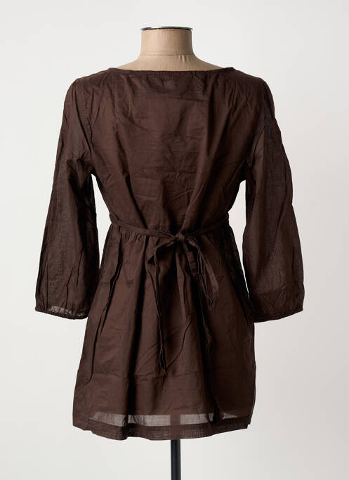 Tunică mâneci lungi maro EDC femeie