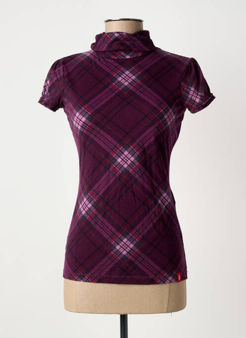 Tricou violet EDC BY ESPRIT femeie