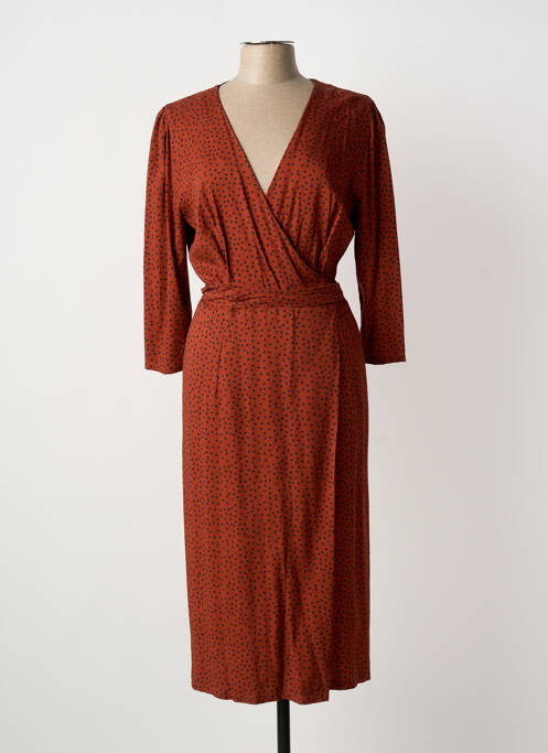 Rochie midi portocaliu AATISE femeie