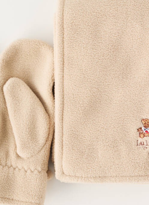 Eșarfă bej LULU CASTAGNETTE copil