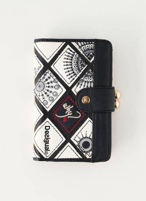 Portofel negru DESIGUAL femeie