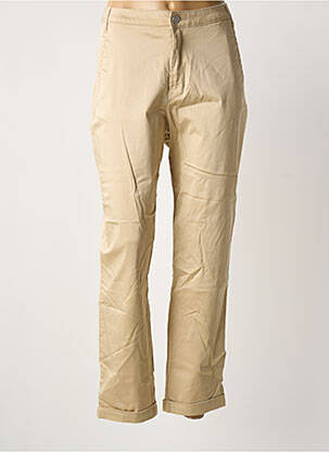 Pantalon drept bej VILA femeie