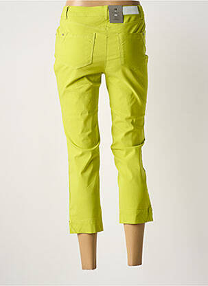 Pantalon trei sferturi verde JULIE GUERLANDE femeie