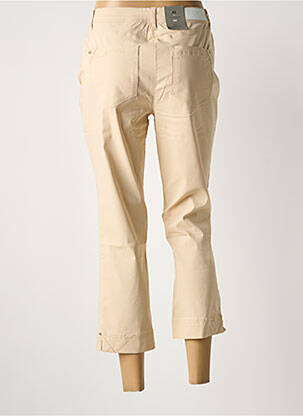 Pantalon trei sferturi bej JULIE GUERLANDE femeie