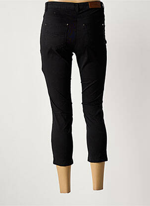 Pantalon trei sferturi negru JULIE GUERLANDE femeie