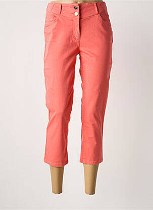 Pantalon trei sferturi roz JULIE GUERLANDE femeie