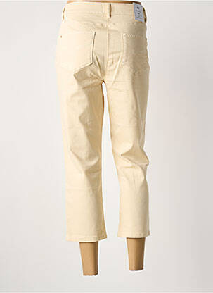Pantalon trei sferturi bej JULIE GUERLANDE femeie
