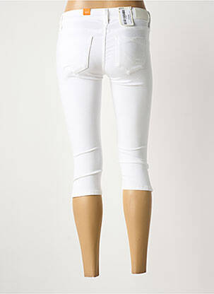 Pantalon trei sferturi alb TIMEZONE femeie