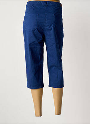 Pantalon trei sferturi albastru JULIE GUERLANDE femeie